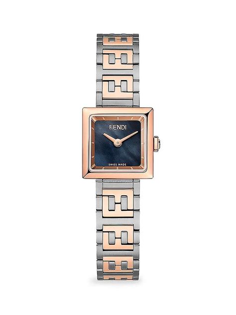 fendi 16mm stainless steel watch band|Watches for Women .